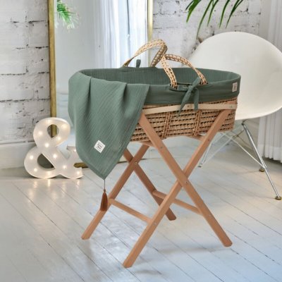 FunnaBaby Kompletní Mojžíšův koš s výbavou Ivy Green – Zboží Dáma