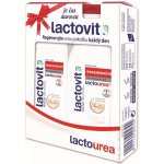 Lactovit Lactourea regenerační tělové mléko 400 ml + regenerační sprchový gel 500 ml dárková sada – Sleviste.cz