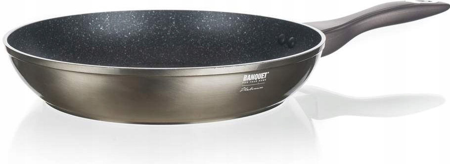 Banquet Tradiční pánev Metallic Platinum nepřilnavá 28 cm