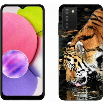 Pouzdro mmCase gelové Samsung Galaxy A03s - žíznivé tygr – Zbozi.Blesk.cz