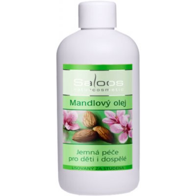 Saloos Rostlinný olej Mandlový LZS 250ml (Rostlinný olej lisovaný za studena) – Hledejceny.cz