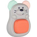 Canpol Babies měkké s tlačítkem Myšička šedá – Zboží Dáma