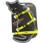 Bafpet Set CAT kšír + vodítko 120 cm 19 - 26 cm 24 - 37 cm – Zboží Dáma