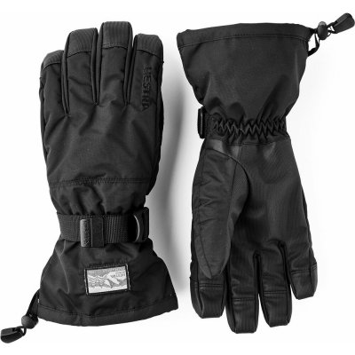 Hestra Gauntlet Sr. 5 finger Svart/Svart – Hledejceny.cz