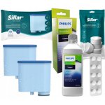 Sillar Philips 2 ks + odvápňovač CA6700 + tablety 10 ks – Zbozi.Blesk.cz