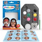 Snazaroo Sada 8 barev na obličej Tlapková patrola Marshall & Liberty – Zboží Dáma