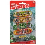 Simba Prstový skateboard set 4 ks – Zboží Dáma