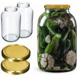 Kadax Sklenice Anna K4970 průhledné 2 ks x 4130 ml – Zboží Mobilmania