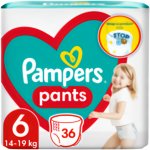 Pampers pants 6 36 ks – Sleviste.cz