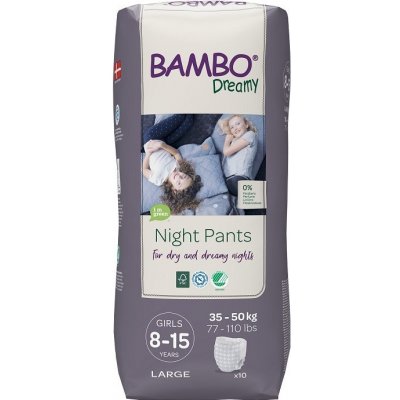 BAMBO ABENA A.S.DREAMY NIGHT PANTS 8-15 GIRL 8-15 L – Hledejceny.cz