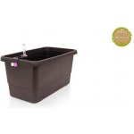 Plastkon Gardenie Smart samozavlažovací truhlík hnědá 40 cm – Sleviste.cz