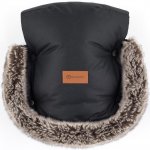 Petite&Mars Rukávník / rukavice Furry Forever Black – Zboží Dáma