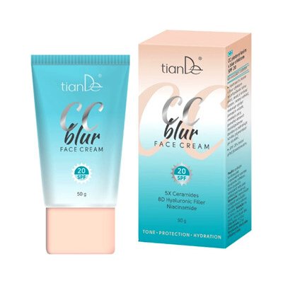 TianDe CC pleťový krém s Blur efektem SPF20 50 g – Hledejceny.cz