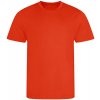 Pánské sportovní tričko Just Cool Unisex funkční triko JC001 Orange Flame