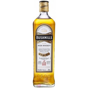 Bushmills 40% 1 l (holá láhev)