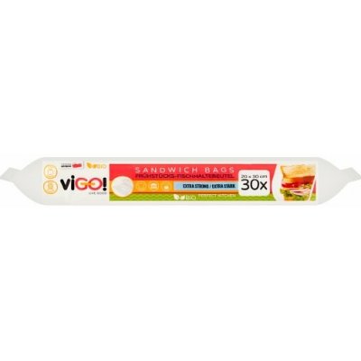Vigo Bio svačinové sáčky 20 x 30 cm 30 ks – Zboží Dáma