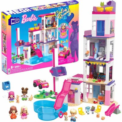 MEGA BLOKS Mega Construx Barbie Color Reveal Dům snů – Zboží Dáma