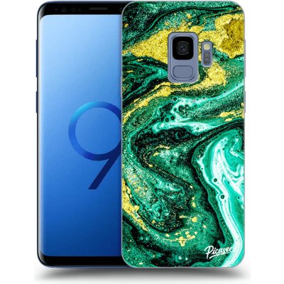 Pouzdro Picasee silikonové Samsung Galaxy S9 G960F - Green Gold čiré – Zboží Mobilmania