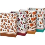MFP sáček papírový vánoční KRAFT 3 26x36x12cm mix 5252804 – Hledejceny.cz