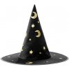 Karnevalový kostým Čarodějnický klobouk “Hocus Pocus” ČERNÝ