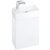 Koupelnový nábytek Ravak Koupelnová skříňka pod umyvadlo Ravak Veda 40x50x22 cm Bílá/bílá lesk X000001386 X000001386