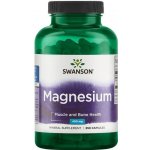 Swanson Magnézium 200 mg 250 kapslí – Hledejceny.cz