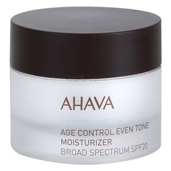 Ahava Time To Smooth rozjasňující hydratační krém SPF20 Paraben Free 50 ml