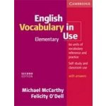 English Vocabulary in Use Elementary with answers - Michael McCarthy, Felicity O´Dell – Hledejceny.cz