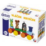 Detoa Krtek a mašinka 12 cm – Hledejceny.cz