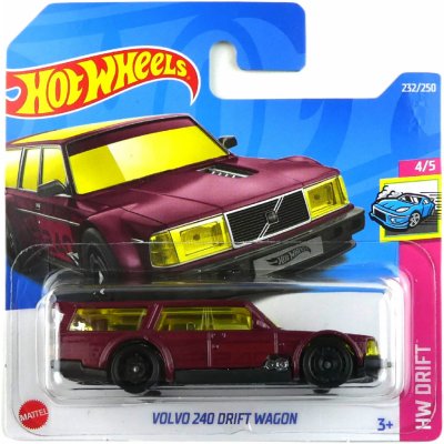 Hot Wheels Volvo 240 Drift Wagon Oxblood – Hledejceny.cz