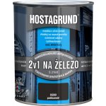 Barvy A Laky Hostivař Hostagrund 2v1 S2160 základní i vrchní barva na kov, 0280 palisandr, 600 ml