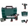 Akušroubovák Metabo PowerMaxx BS Basic + 2x2,0Ah