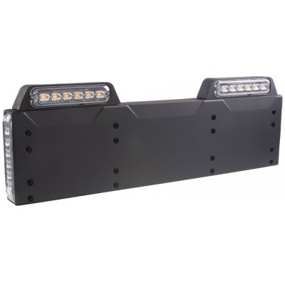 PREDATOR 4x 6x4W LED pod SPZ, 12-24V, oranžový, ECE R65 – Hledejceny.cz
