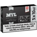 JustVape Booster báze MTL PG50/VG50 18mg 5x10ml – Zboží Dáma