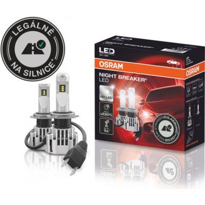 Žárovka H7LED 19W OSRAM Night Breaker sada – Hledejceny.cz