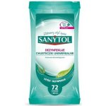 SANYTOL Dezinfekční univerzální čistící utěrky 72 ks – Zboží Dáma