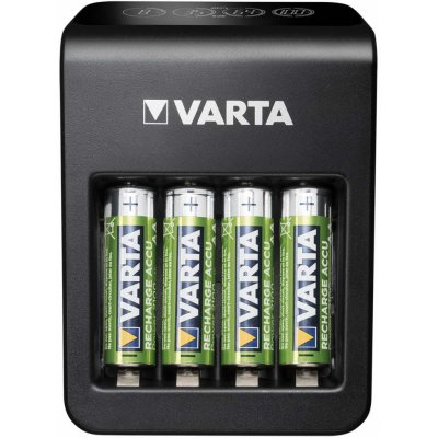 Varta LCD Plug Charger + 4x AA 2100mAh 57687101441 – Zboží Mobilmania
