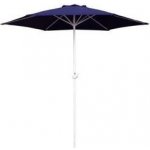 HAPPY GREEN Slunečník s kličkou 230 cm, dark blue 50EAU003ADB – Sleviste.cz