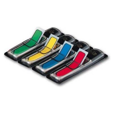 3M POSTIT Post-it 684-ARR 11,9 × 43,2 mm, samolepicí, 4 × 24 ks, štítky – Hledejceny.cz