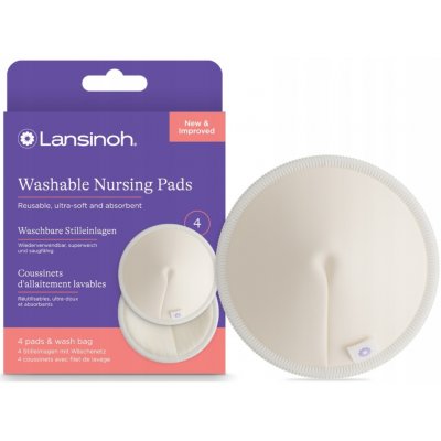 Lansinoh Vložky do podprsenky pratelné 4ks – Hledejceny.cz
