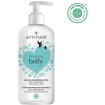 Attitude Blooming Belly přírodní vyživující tělové mléko nejen pro těhotné s arganem 473 ml