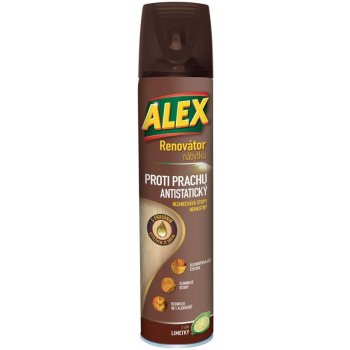 Alex renovátor nábytku sprej proti prachu antistatický 400 ml