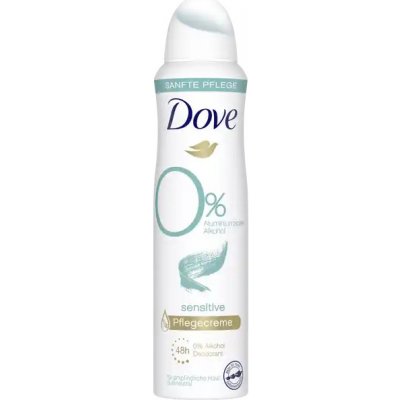 Dove Sensitive 0% ALU deospray 150 ml – Zbozi.Blesk.cz