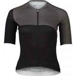 POC W's Essential Road Jersey Print Uranium Black/Sylvanite Grey