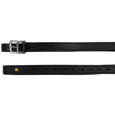 Třmenové řemeny EQUESTRO černé 135cm – Zboží Mobilmania