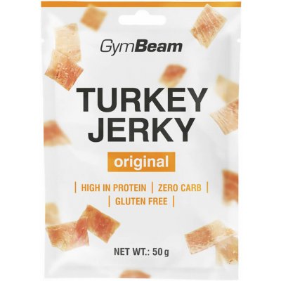 GymBeam Sušené maso Turkey Jerky 50 g – Zboží Dáma