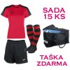 Fotbalový dres Joma Academy III sada dámských dresů 15 ks + taška Joma