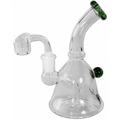 Black Leaf® bong na výtažek s hole perkolátorem 15.5 cm Modrá – Sleviste.cz