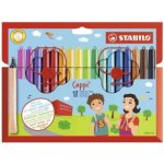 STABILO Cappi 18 fixů 140489 – Zboží Živě