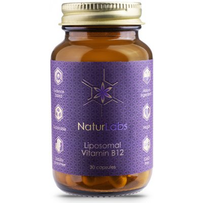 NaturLabs Vitamin B12 liposomální, kapsle Množství 120 kapslí